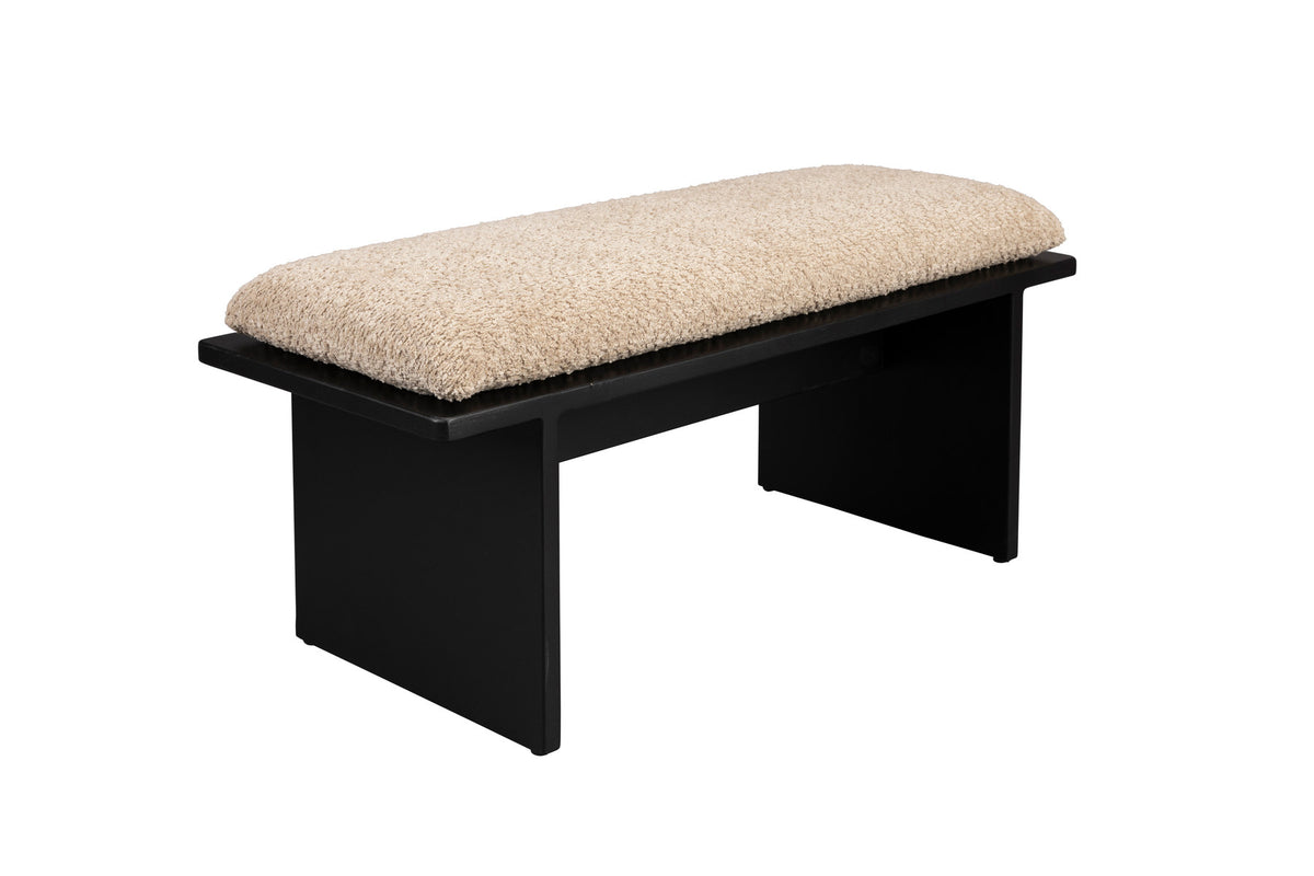 Bank Shiho in Braun präsentiert im Onlineshop von KAQTU Design AG. Sitzbank ist von Dutchbone