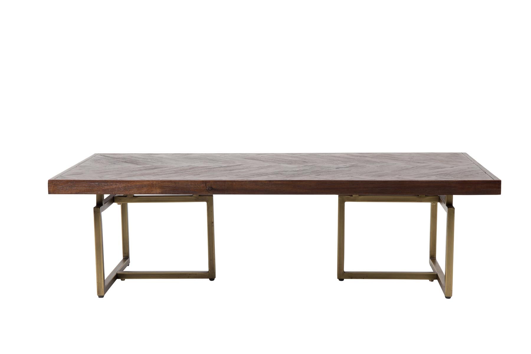 Beistelltisch Class in Braun/Messing präsentiert im Onlineshop von KAQTU Design AG. Beistelltisch ist von Dutchbone