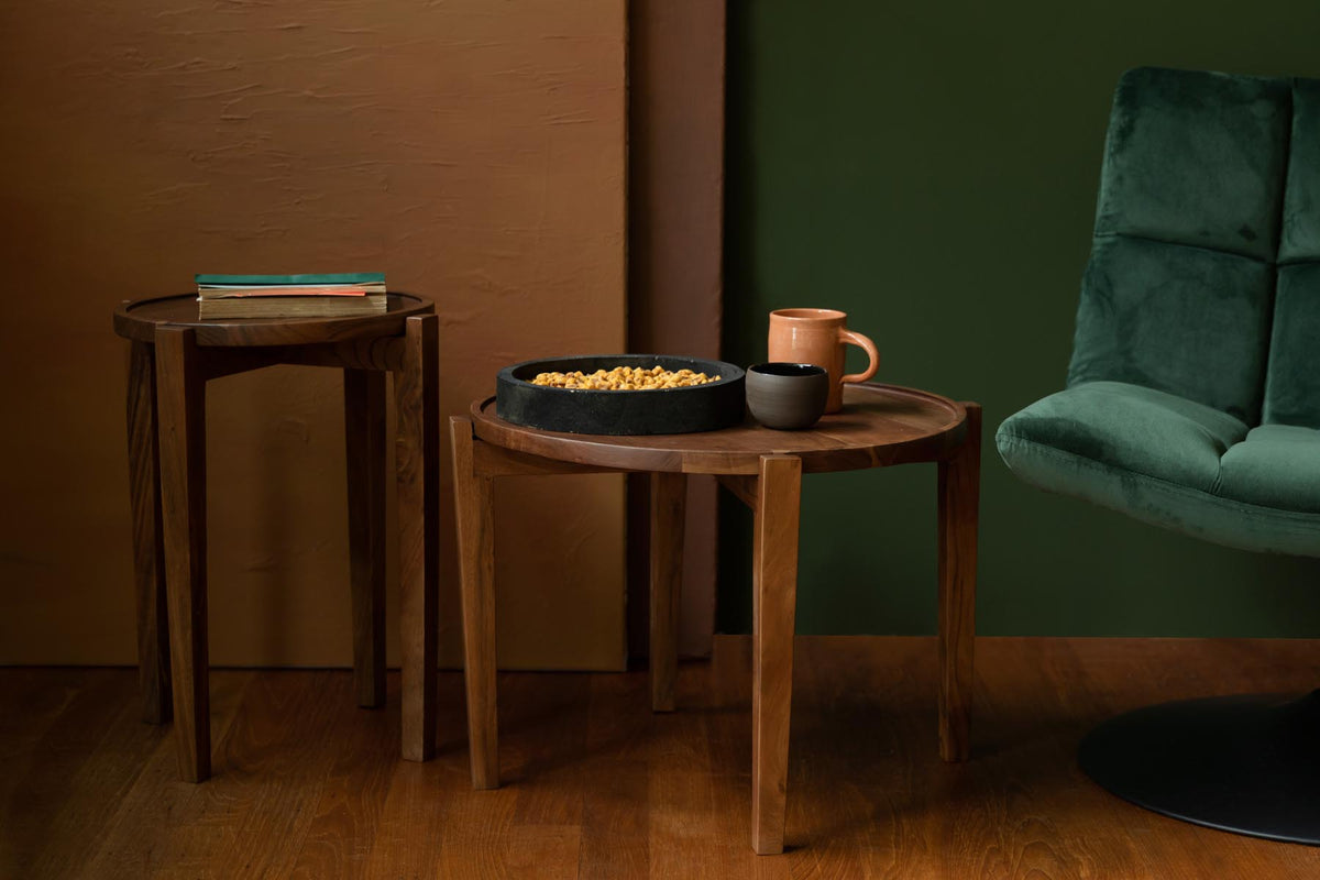Coffee Table Shane in Braun präsentiert im Onlineshop von KAQTU Design AG. Couchtisch ist von Dutchbone