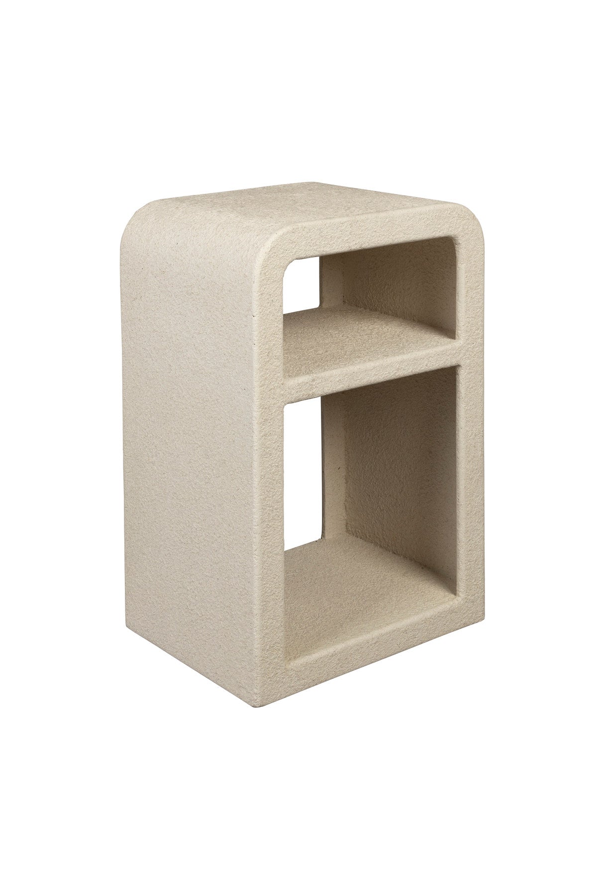Beistelltisch Bed Veda in Beige präsentiert im Onlineshop von KAQTU Design AG. Beistelltisch ist von Dutchbone