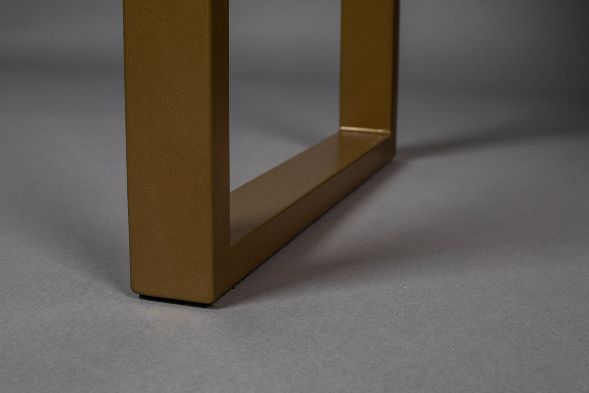 Konsolentisch Volan in Gold präsentiert im Onlineshop von KAQTU Design AG. Konsolentisch ist von Dutchbone