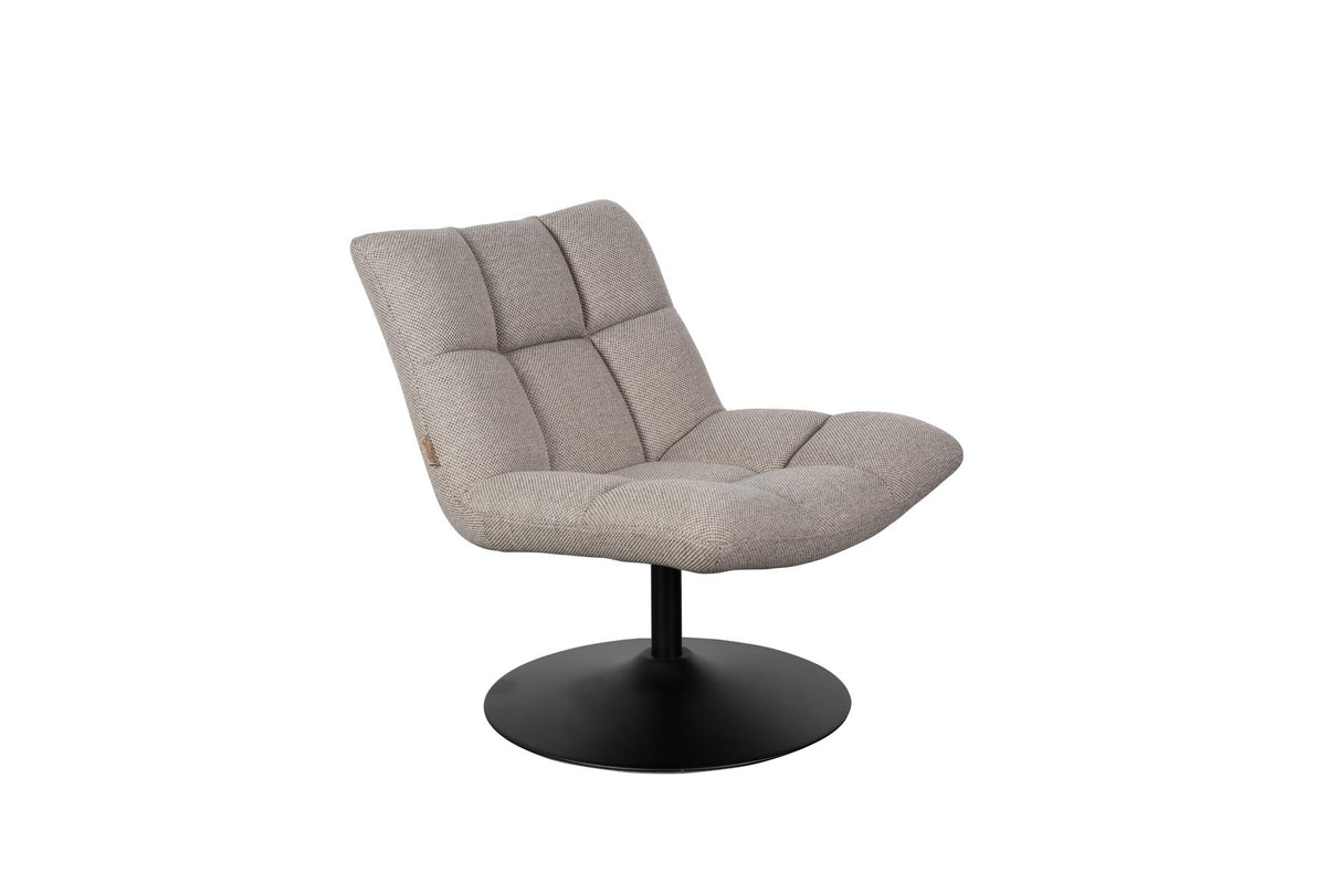 Loungesessel Bar in Grau präsentiert im Onlineshop von KAQTU Design AG. Sessel ist von Dutchbone
