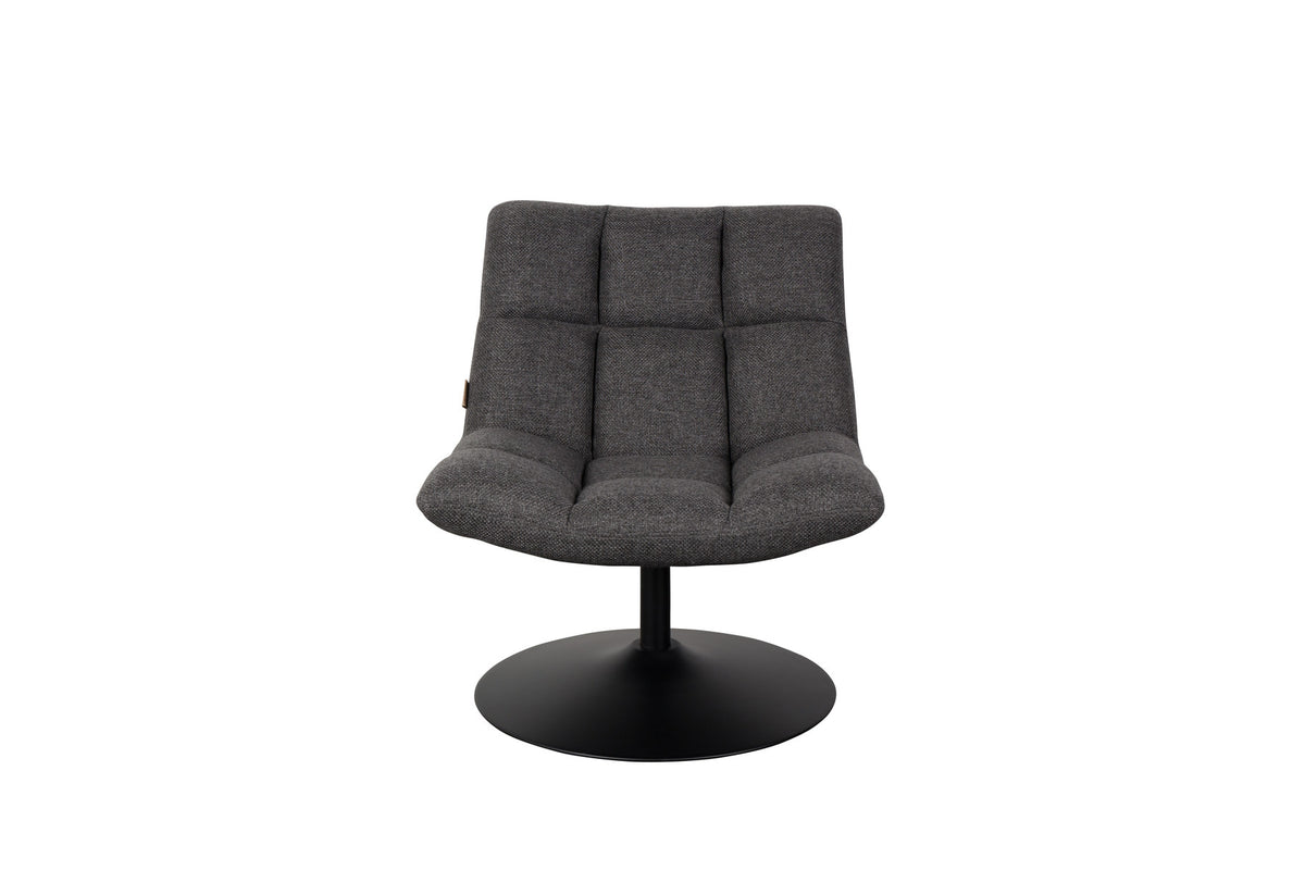 Loungesessel Bar in Dunkelgrau präsentiert im Onlineshop von KAQTU Design AG. Sessel ist von Dutchbone