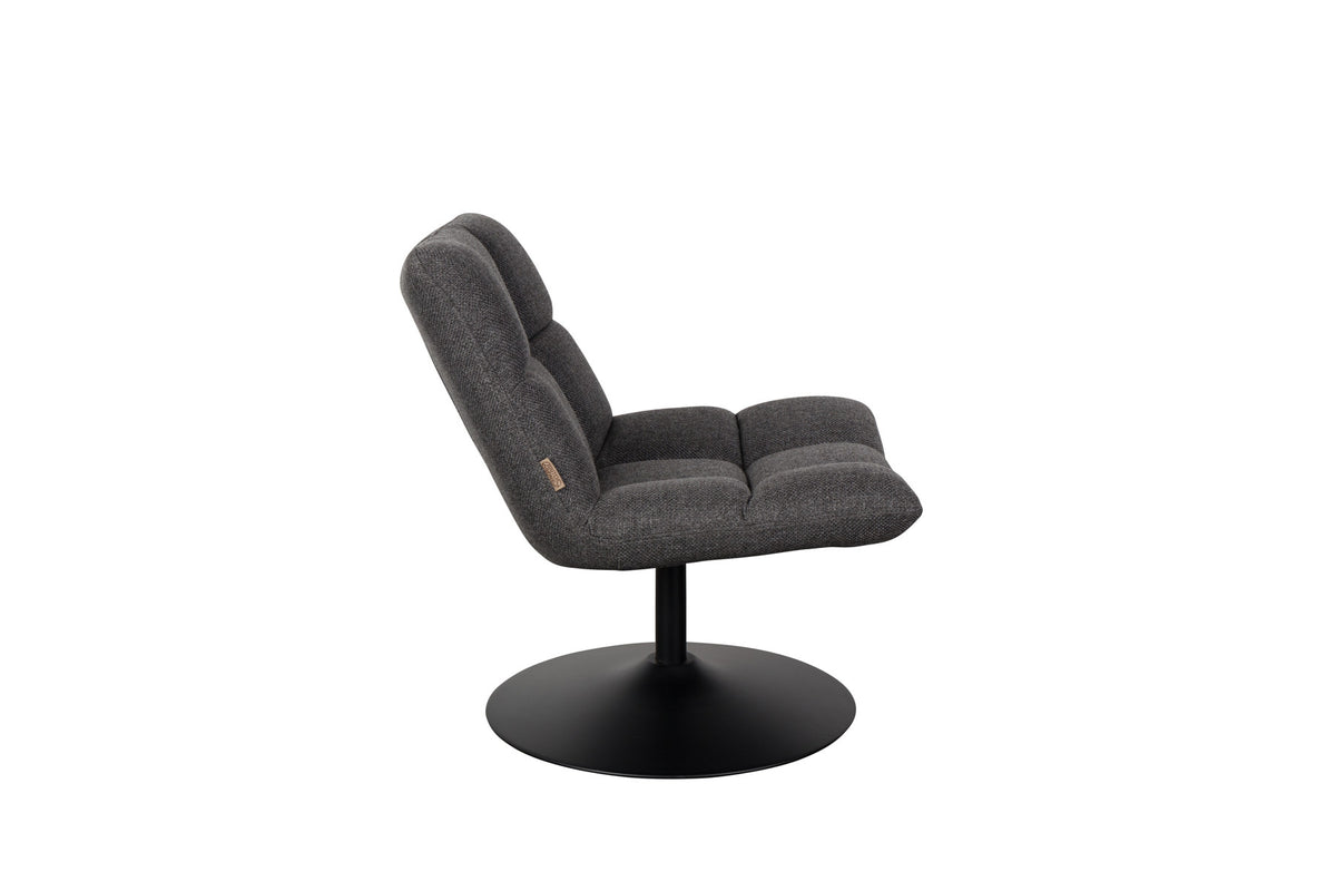 Loungesessel Bar in Dunkelgrau präsentiert im Onlineshop von KAQTU Design AG. Sessel ist von Dutchbone