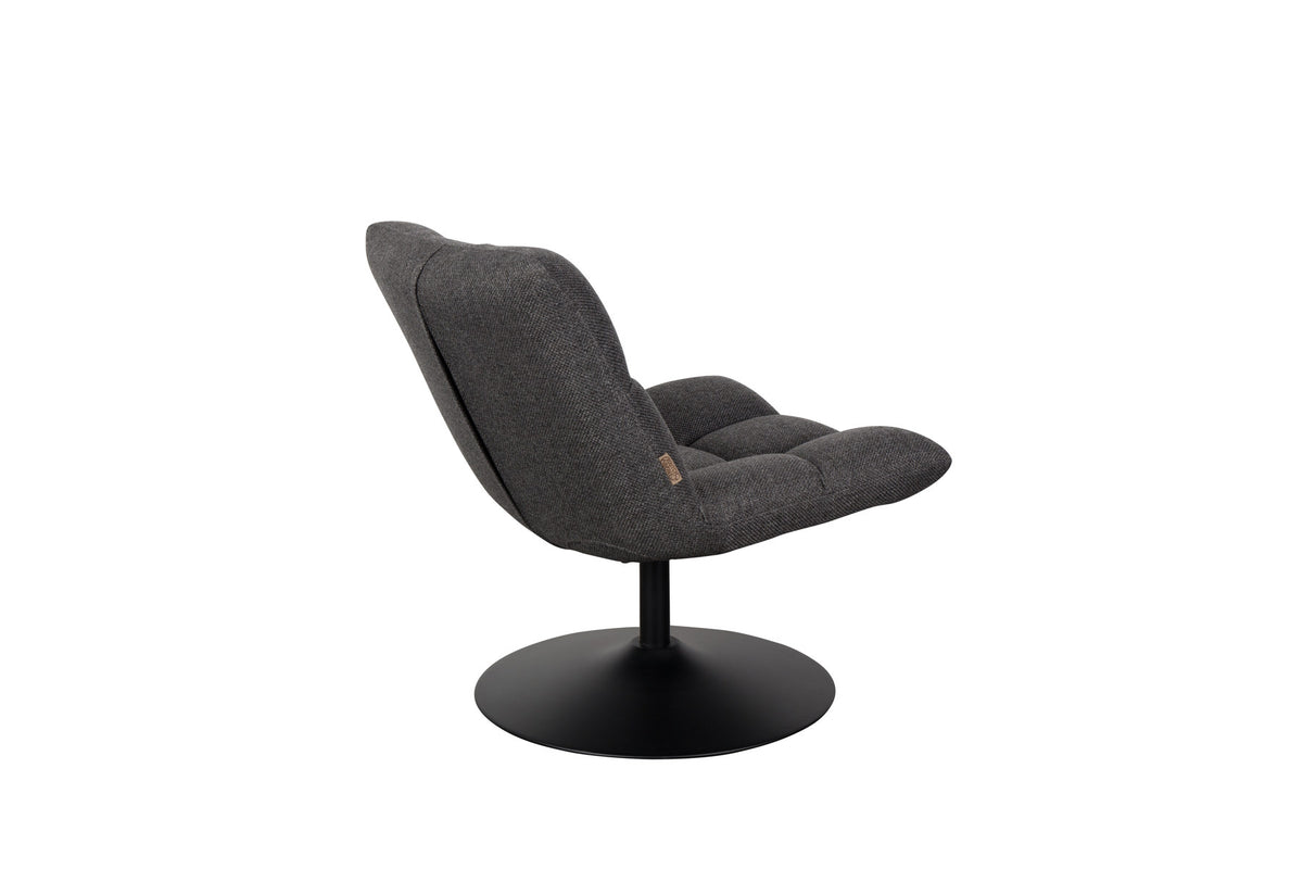 Loungesessel Bar in Dunkelgrau präsentiert im Onlineshop von KAQTU Design AG. Sessel ist von Dutchbone