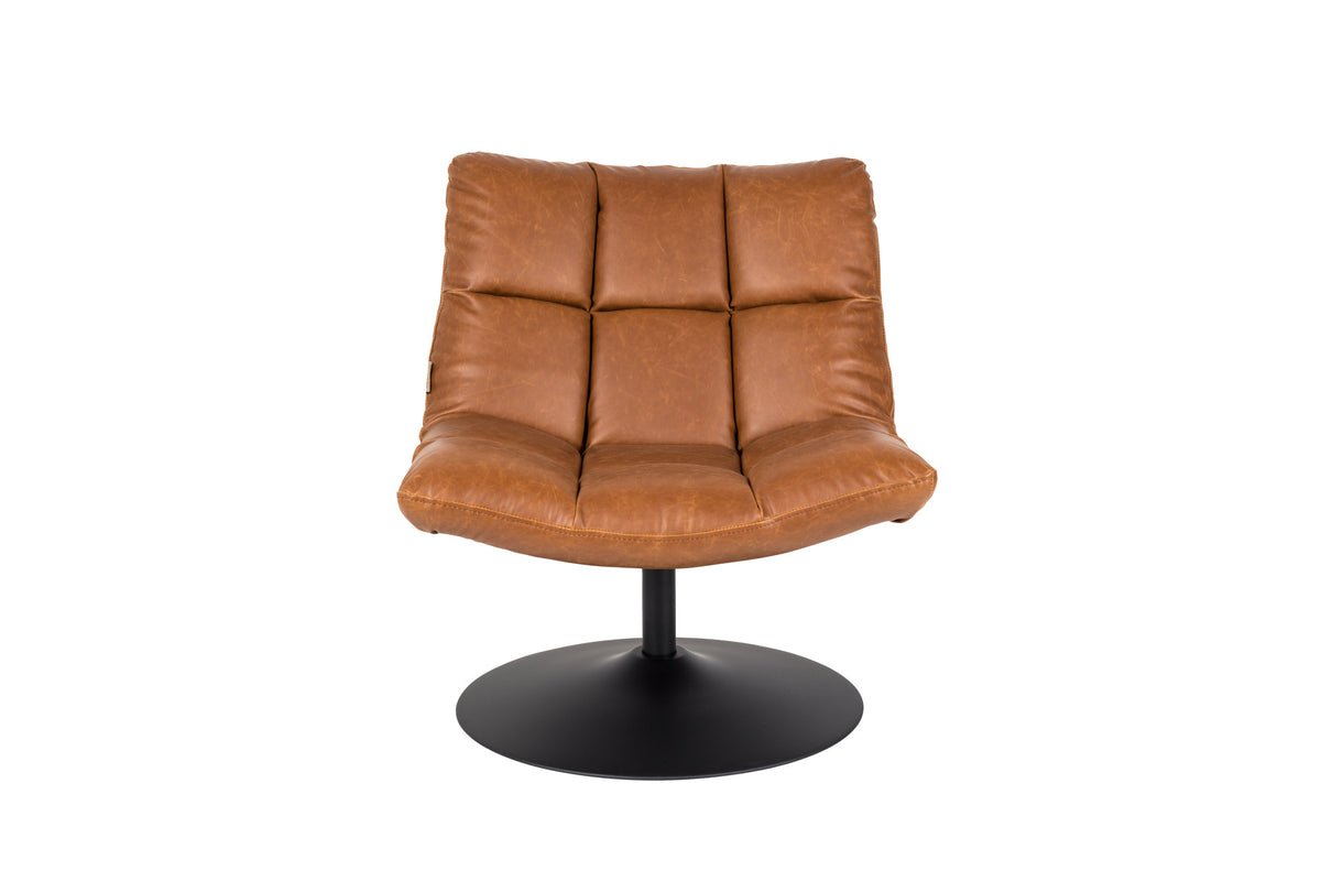 Loungesessel Bar in Braun präsentiert im Onlineshop von KAQTU Design AG. Sessel ist von Dutchbone
