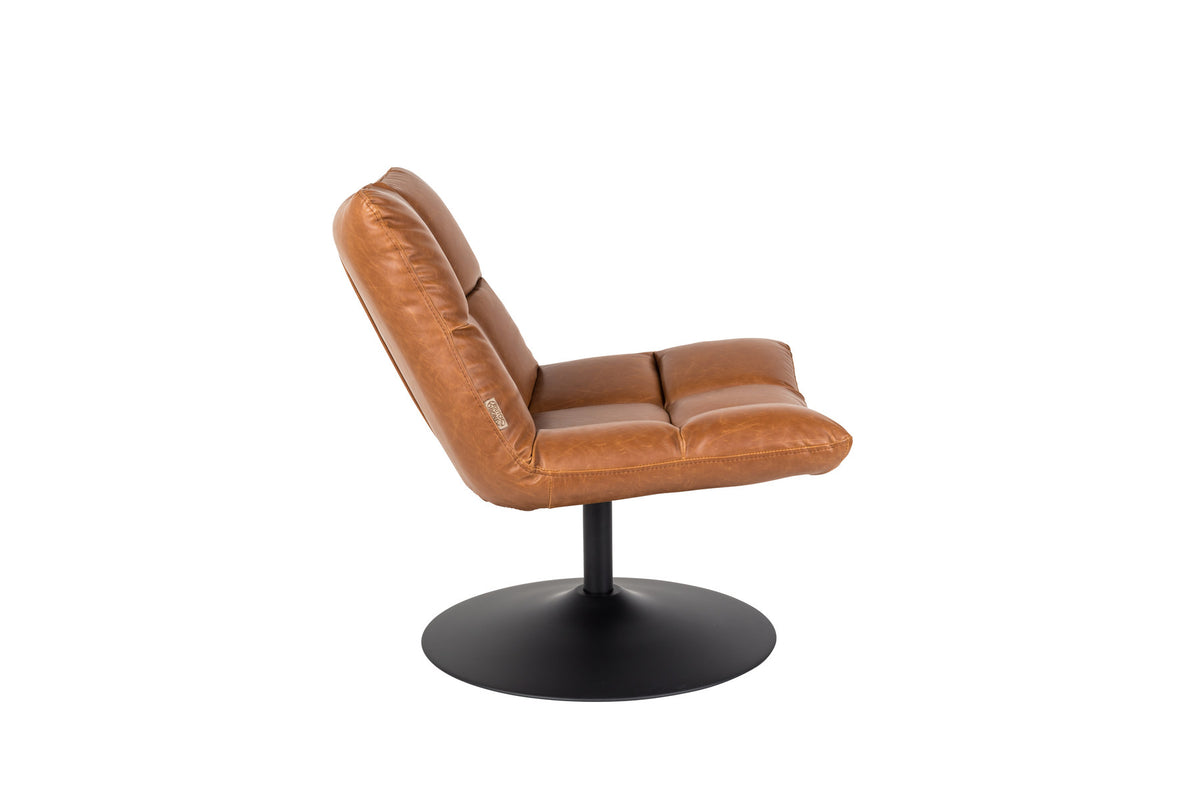 Loungesessel Bar in Braun präsentiert im Onlineshop von KAQTU Design AG. Sessel ist von Dutchbone