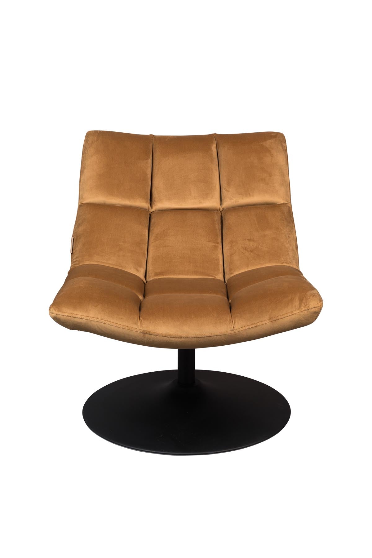 Loungesessel Bar Velvet in Goldbraun präsentiert im Onlineshop von KAQTU Design AG. Sessel ist von Dutchbone