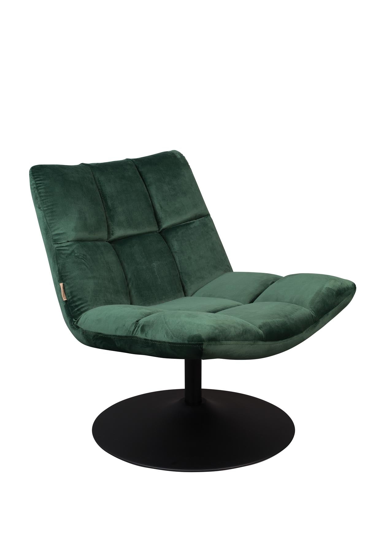 Loungesessel Bar Velvet in Grün präsentiert im Onlineshop von KAQTU Design AG. Sessel ist von Dutchbone