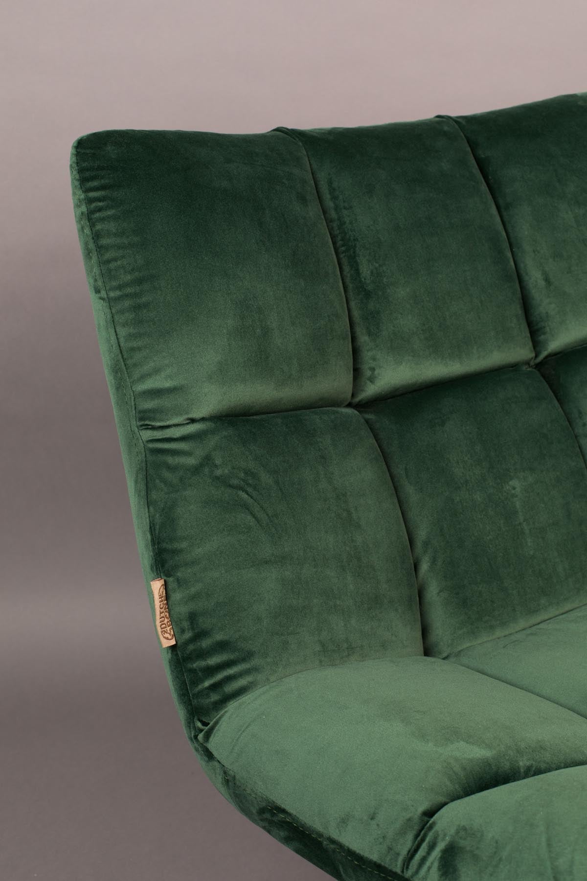 Loungesessel Bar Velvet in Grün präsentiert im Onlineshop von KAQTU Design AG. Sessel ist von Dutchbone