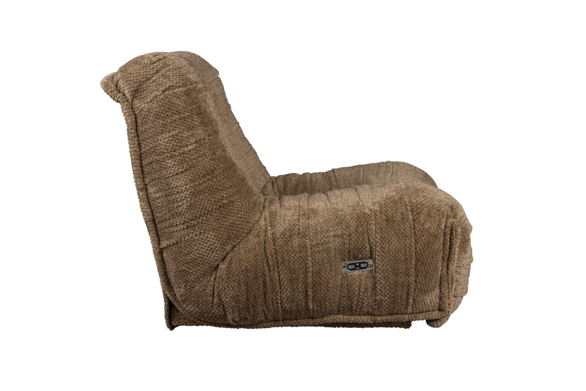 Hamilton Loungesessel Recliner in Braun präsentiert im Onlineshop von KAQTU Design AG. Sessel ist von Dutchbone