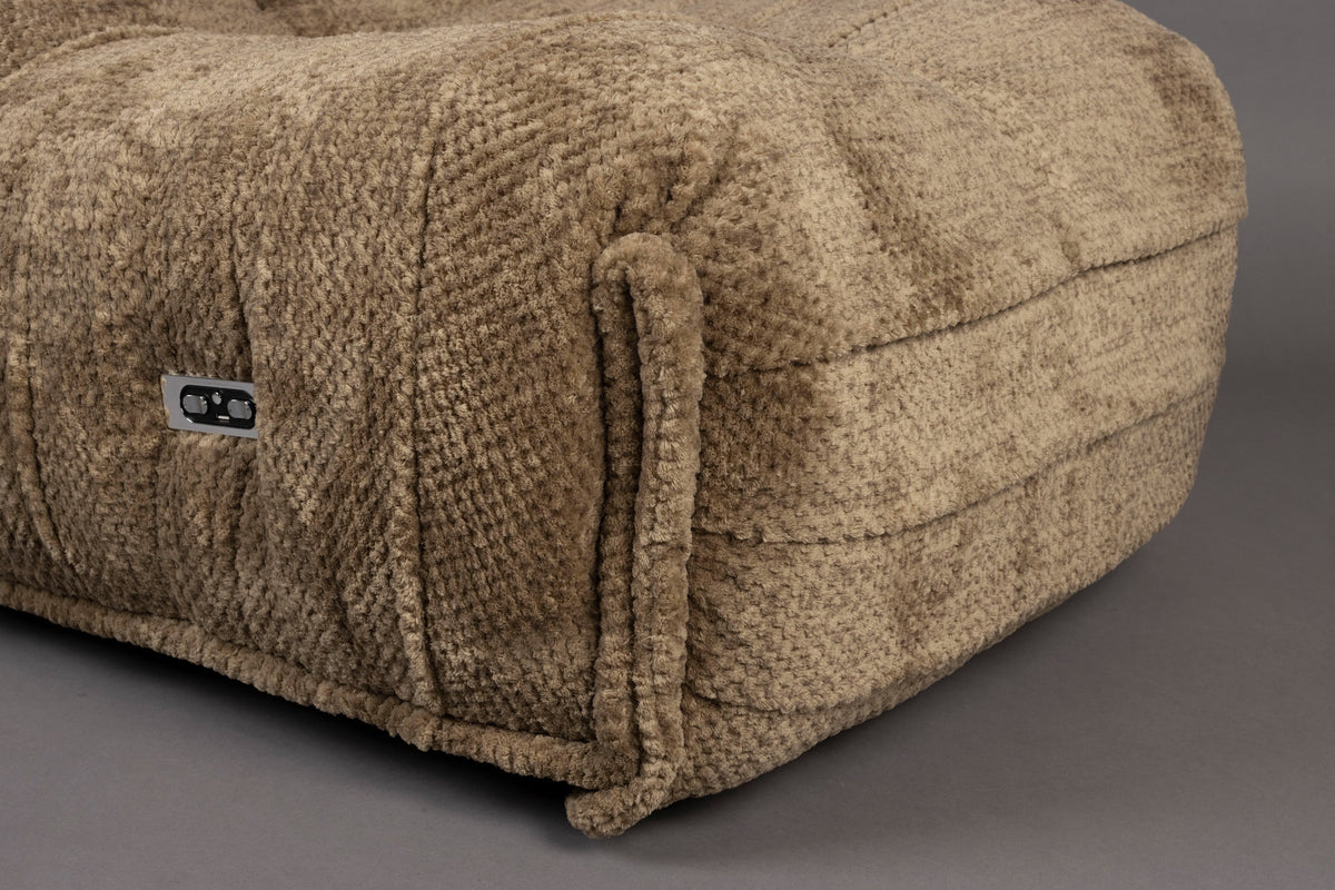 Hamilton Loungesessel Recliner in Braun präsentiert im Onlineshop von KAQTU Design AG. Sessel ist von Dutchbone