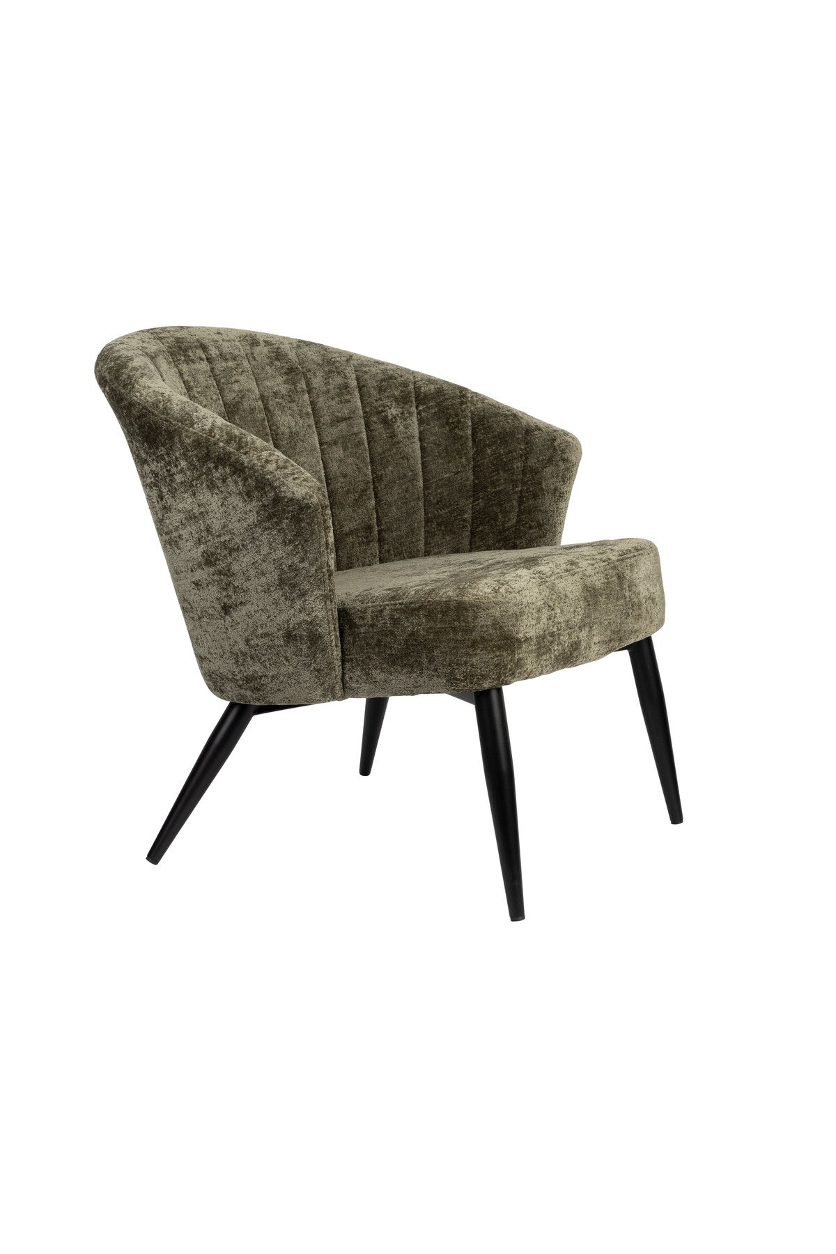 Loungesessel Georgia Grün in Grün präsentiert im Onlineshop von KAQTU Design AG. Sessel mit Armlehnen ist von Dutchbone