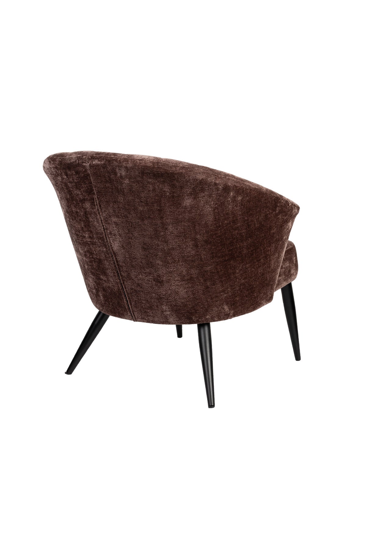 Loungesessel Georgia Lila in Lila präsentiert im Onlineshop von KAQTU Design AG. Sessel mit Armlehnen ist von Dutchbone