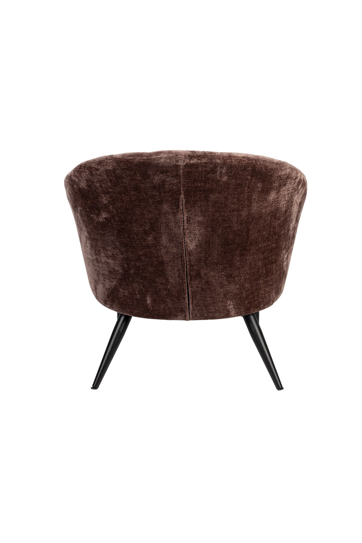 Loungesessel Georgia Lila in Lila präsentiert im Onlineshop von KAQTU Design AG. Sessel mit Armlehnen ist von Dutchbone
