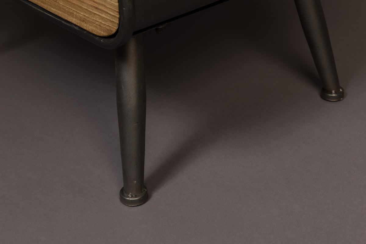 Cabinet Vino in Braun präsentiert im Onlineshop von KAQTU Design AG. Weinregal ist von Dutchbone