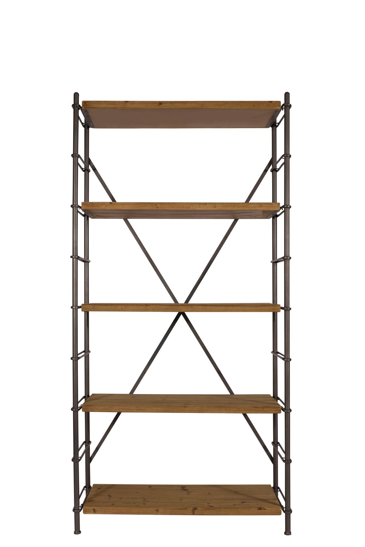 Regal Iron in Braun präsentiert im Onlineshop von KAQTU Design AG. Cabinet ist von Dutchbone