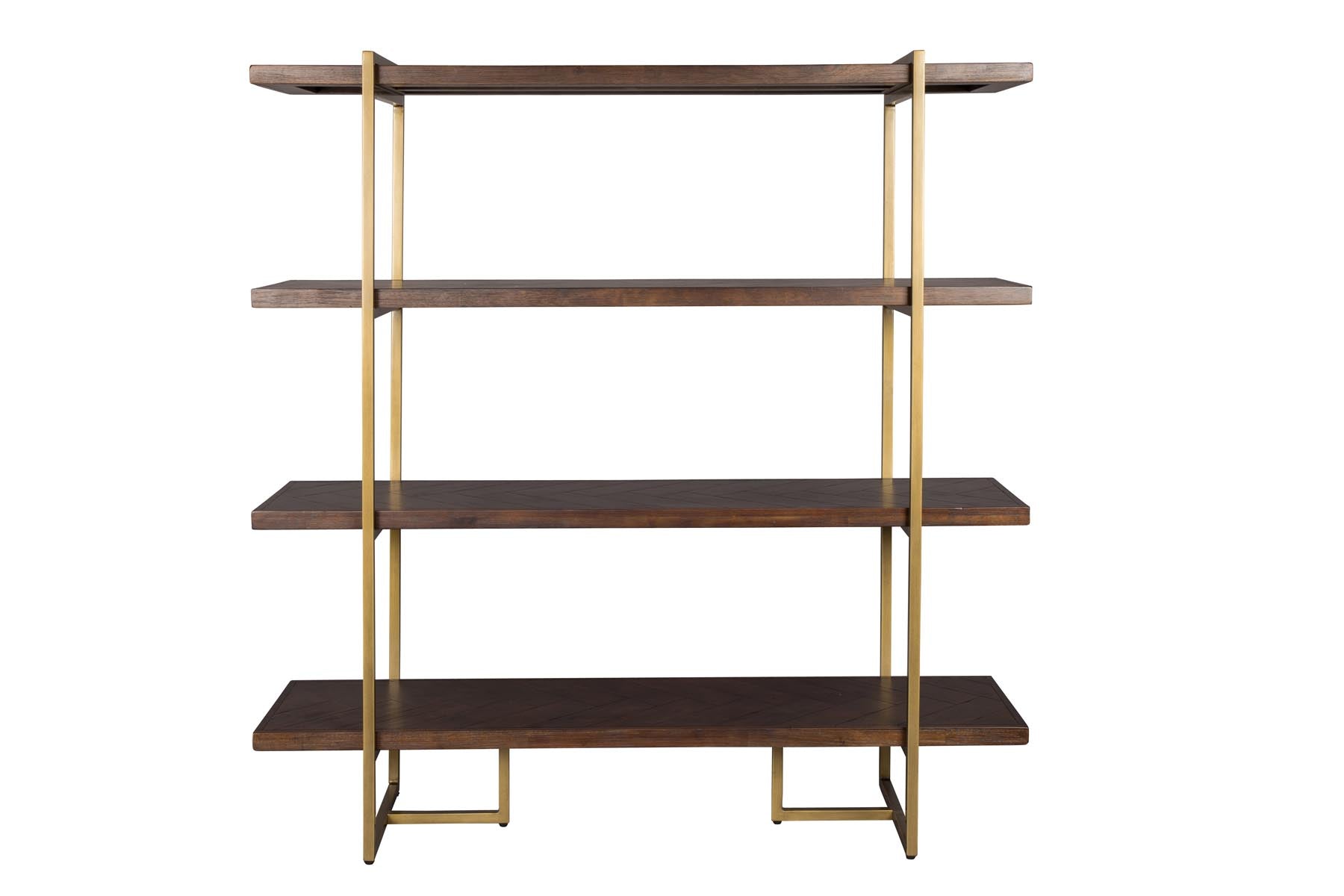 Regal Class in Braun/Messing präsentiert im Onlineshop von KAQTU Design AG. Cabinet ist von Dutchbone