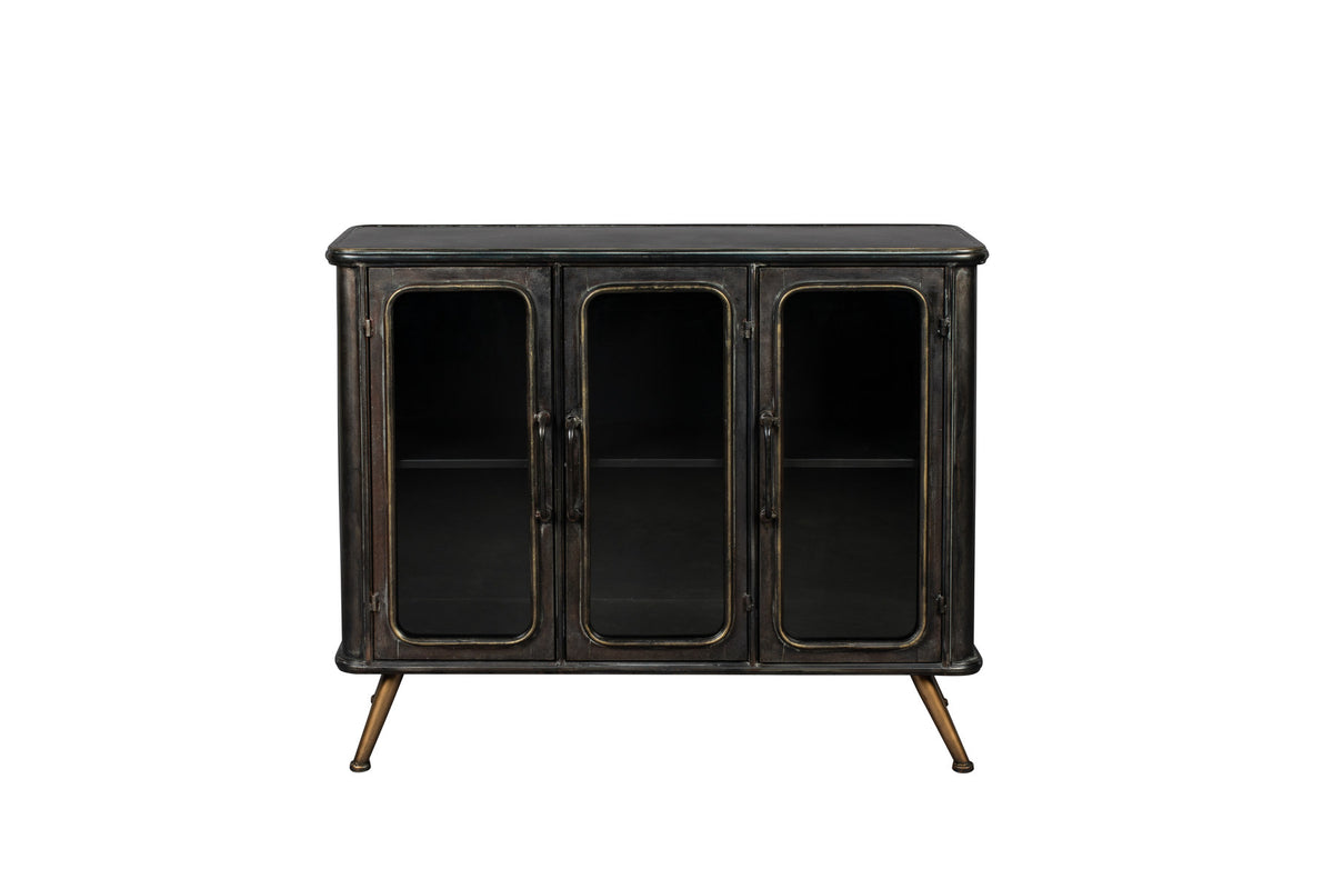 Sideboard Denza in Schwarz präsentiert im Onlineshop von KAQTU Design AG. Sideboard ist von Dutchbone