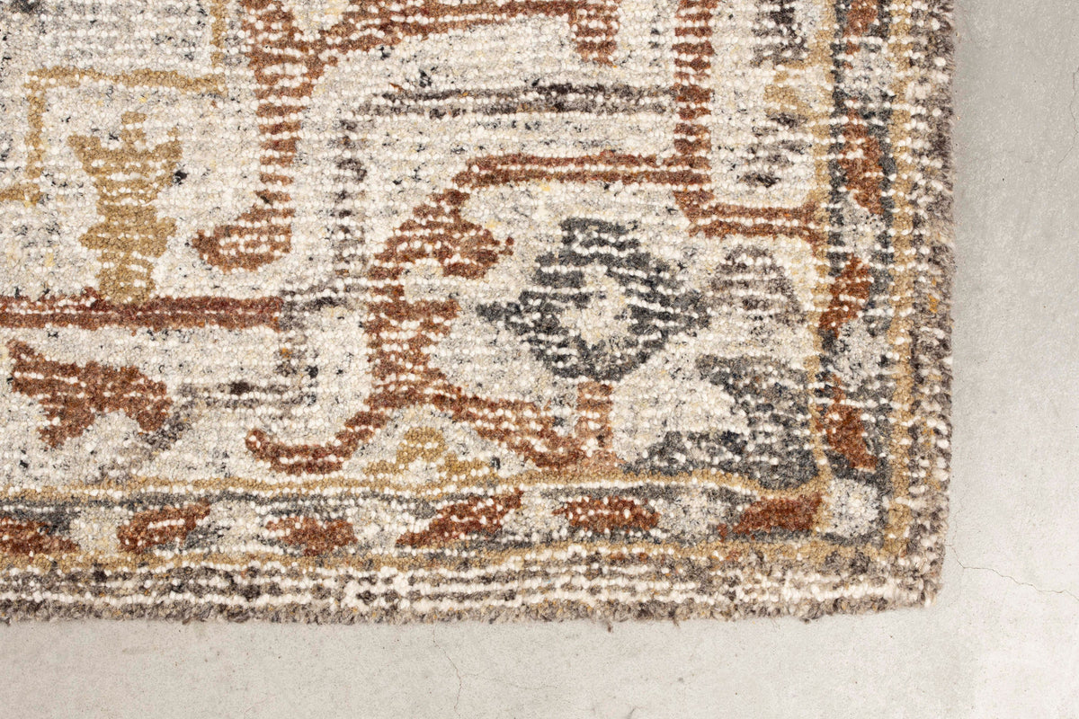 Teppich Amori in Grau präsentiert im Onlineshop von KAQTU Design AG. Teppich ist von Dutchbone