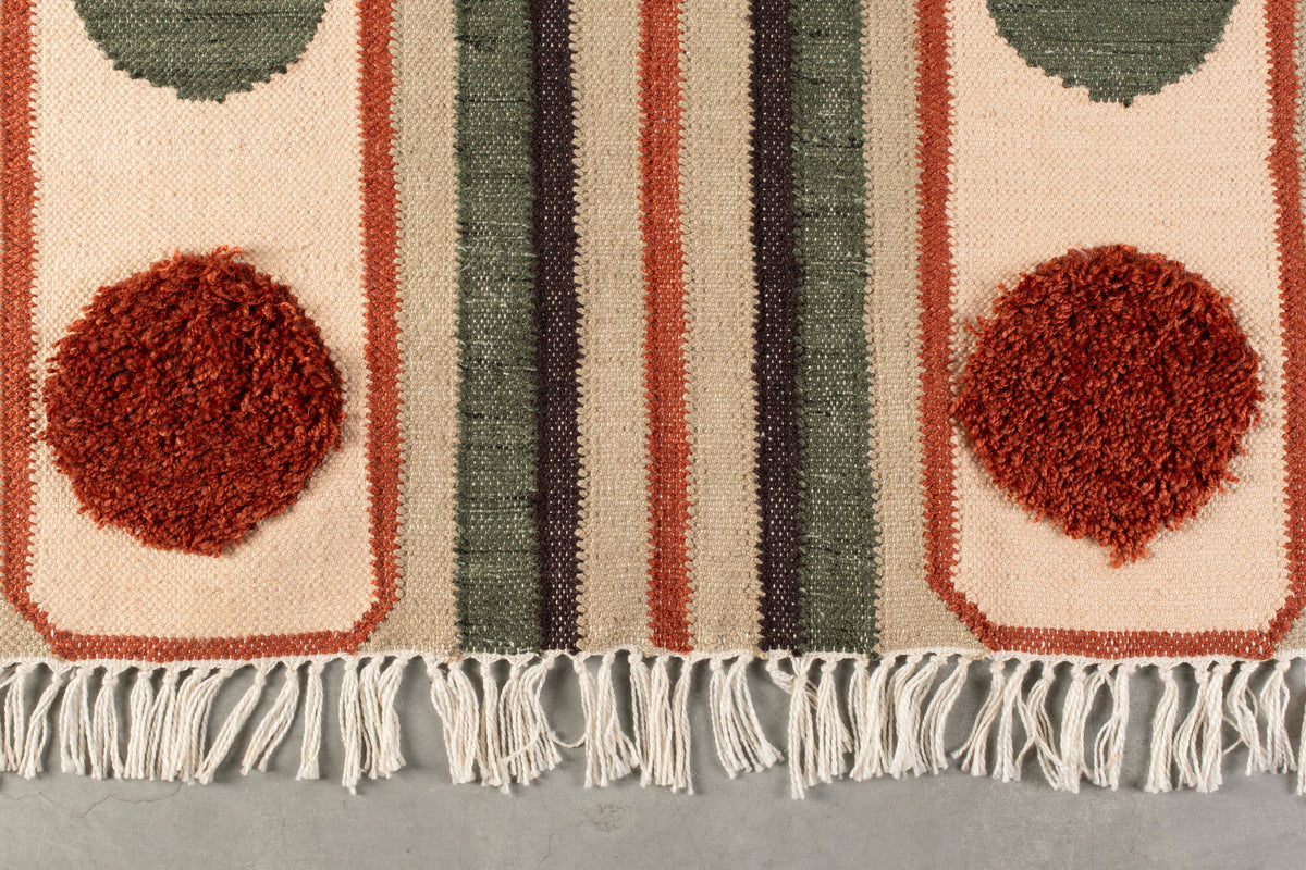 Teppich Haydon 200x300 in Mehrfarbig präsentiert im Onlineshop von KAQTU Design AG. Teppich ist von Dutchbone