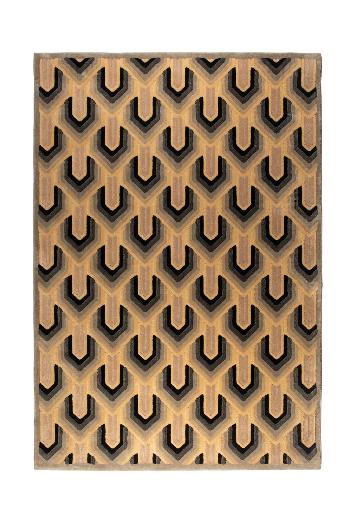 Teppich Lockhart 160x230 in Grün präsentiert im Onlineshop von KAQTU Design AG. Teppich ist von Dutchbone