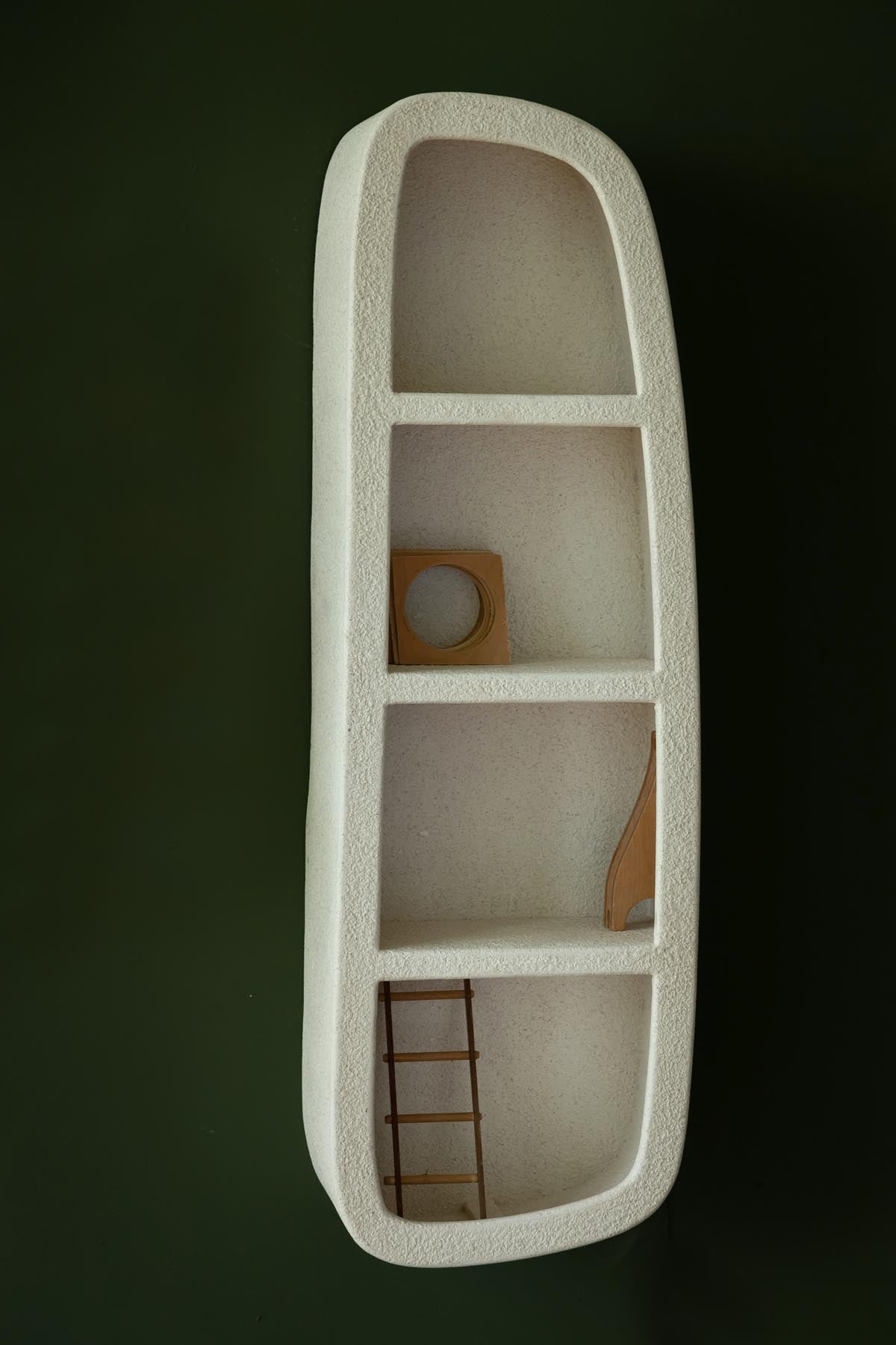 Wandregal Veda 3 Shelves in Beige präsentiert im Onlineshop von KAQTU Design AG. Wandregal ist von Dutchbone