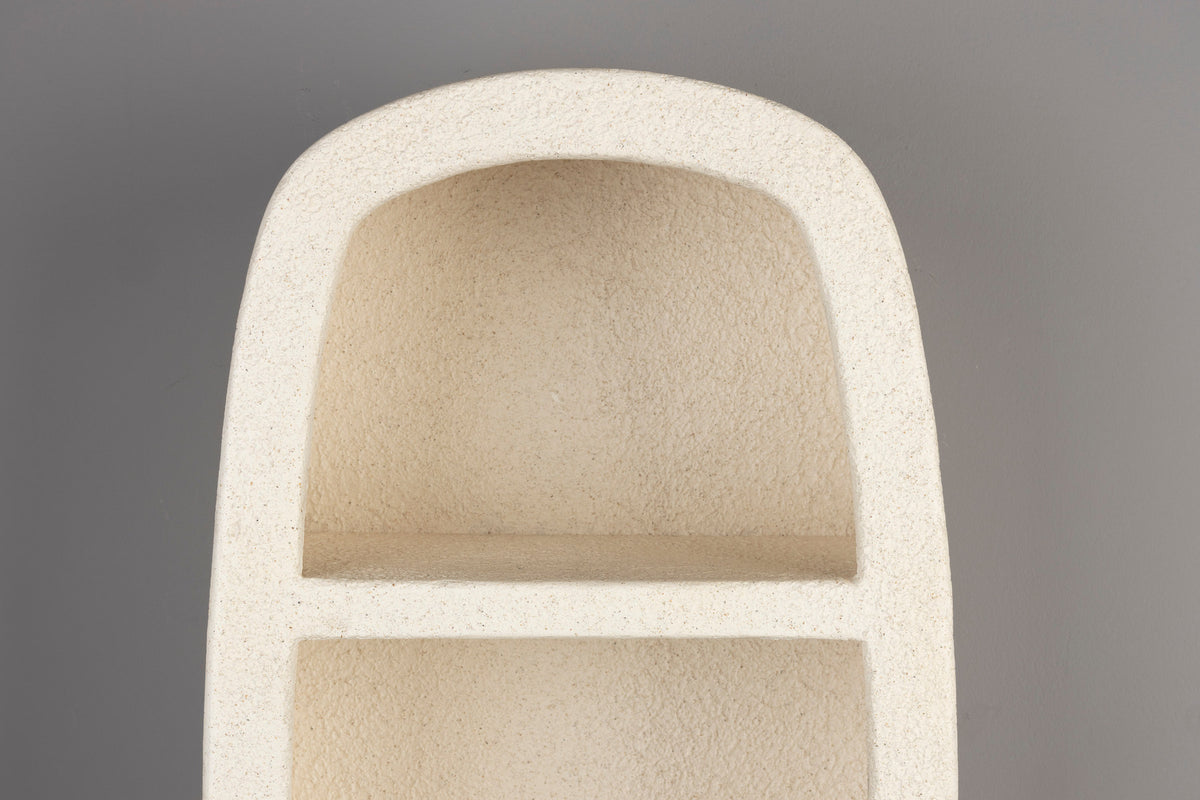 Wandregal Veda 2 Shelves in Beige präsentiert im Onlineshop von KAQTU Design AG. Wandregal ist von Dutchbone