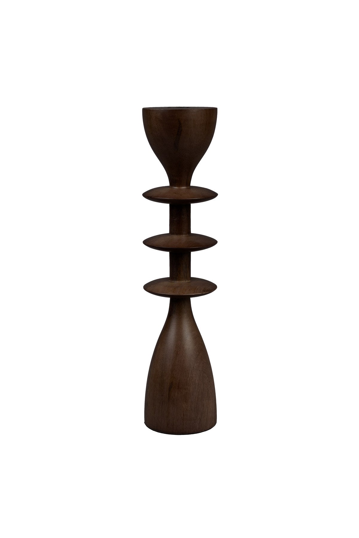 Kerzenhalter Pernilla in Braun präsentiert im Onlineshop von KAQTU Design AG. Kerzenständer ist von Dutchbone