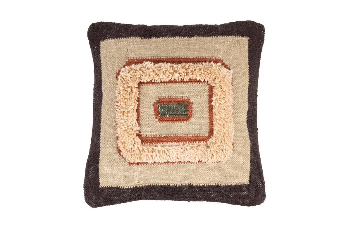 Kissen Haydon Square 45x45 in Beige präsentiert im Onlineshop von KAQTU Design AG. Deko Kissen ist von Dutchbone