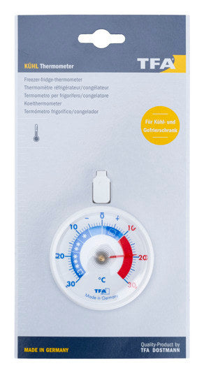 TFA Kühlthermometer ø 7.2 cm in Weiss präsentiert im Onlineshop von KAQTU Design AG. Thermometer ist von TFA