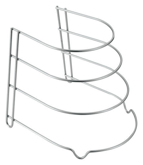 METALTEX Bratpfannenständer Canyon silber in Silbergrau, Grau präsentiert im Onlineshop von KAQTU Design AG. Küchenhelfer ist von METALTEX