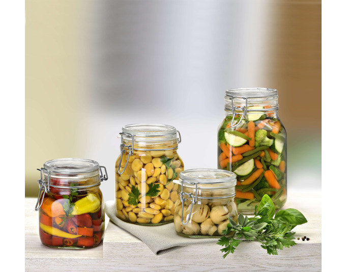 EINKOCHWELT Konservenglas Fido 750 ml in Transparent präsentiert im Onlineshop von KAQTU Design AG. Einmachgläser ist von EINKOCHWELT