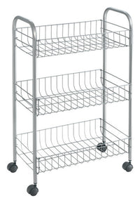 <tc>METALTEX</tc> Lugano All-Purpose Cart, Silver