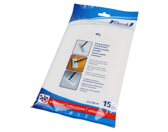 EBNAT Einwegtuch feucht 15 Stück in  präsentiert im Onlineshop von KAQTU Design AG. Reinigungsmittel ist von EBNAT