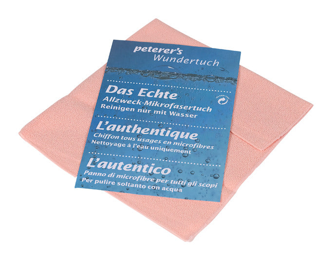 PETERER Microfasertuch 32x32 cm in  präsentiert im Onlineshop von KAQTU Design AG. Reinigungsmittel ist von PETERER