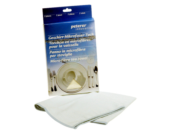 PETERER Geschirrtuch Microfaser 2 Stück in  präsentiert im Onlineshop von KAQTU Design AG. Reinigungsmittel ist von PETERER