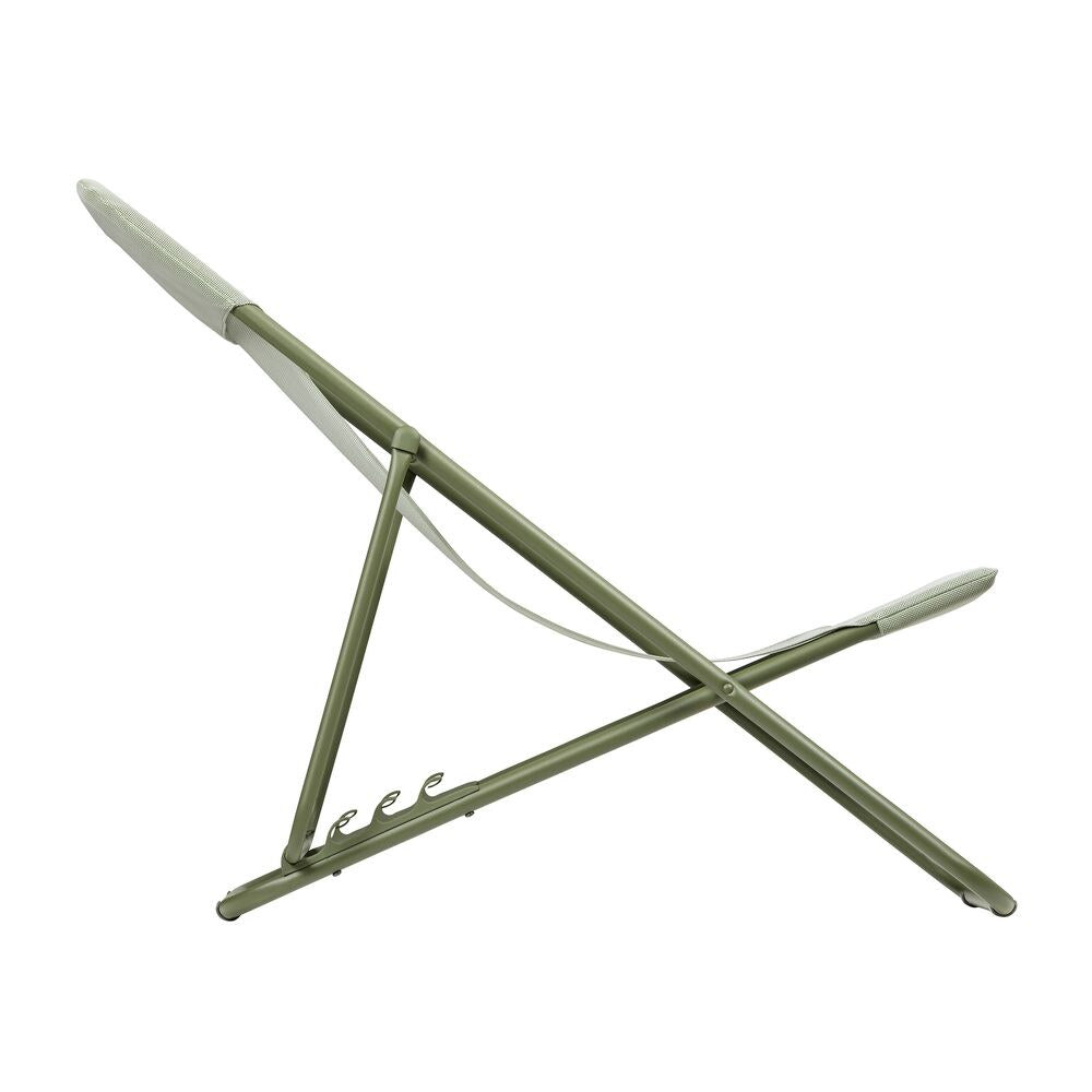 LAFUMA Sessel Maxi Transat CB moss in Moss, Grün präsentiert im Onlineshop von KAQTU Design AG. Liegestuhl ist von LAFUMA