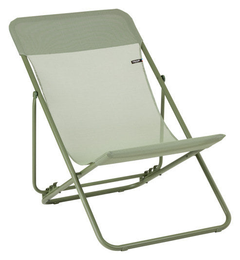 LAFUMA Sessel Maxi Transat CB moss in Moss, Grün präsentiert im Onlineshop von KAQTU Design AG. Liegestuhl ist von LAFUMA