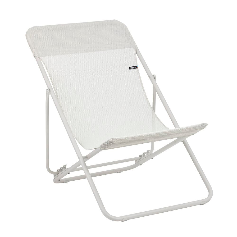 LAFUMA Sessel Maxi Transat seigle, Gestell seigle in Seigle, Braun präsentiert im Onlineshop von KAQTU Design AG. Liegestuhl ist von LAFUMA