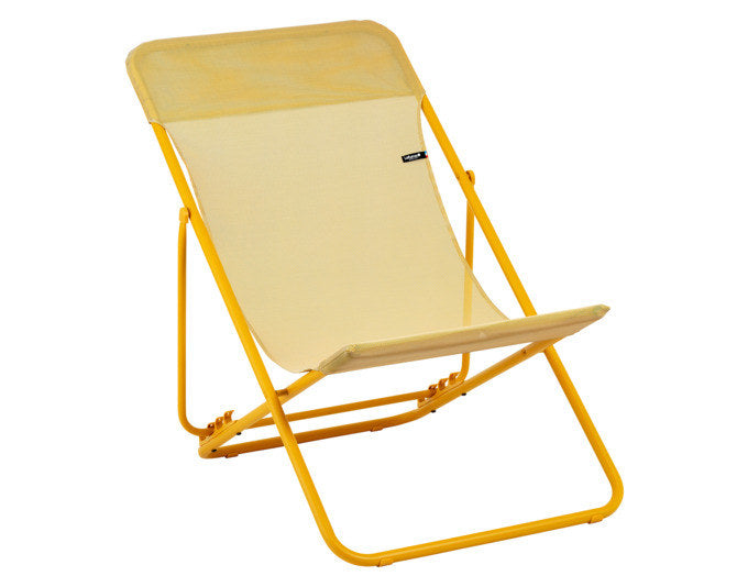 LAFUMA Sessel Maxi Transat miel in Miel, Gelb präsentiert im Onlineshop von KAQTU Design AG. Liegestuhl ist von LAFUMA
