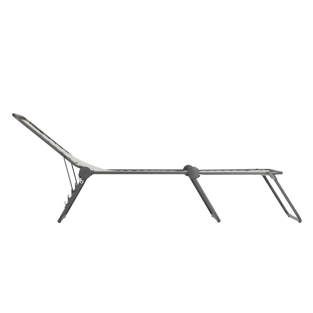 LAFUMA  Liege Siesta seigle titane in Seigle, Braun, Titane, Grau präsentiert im Onlineshop von KAQTU Design AG. Liegestuhl ist von LAFUMA