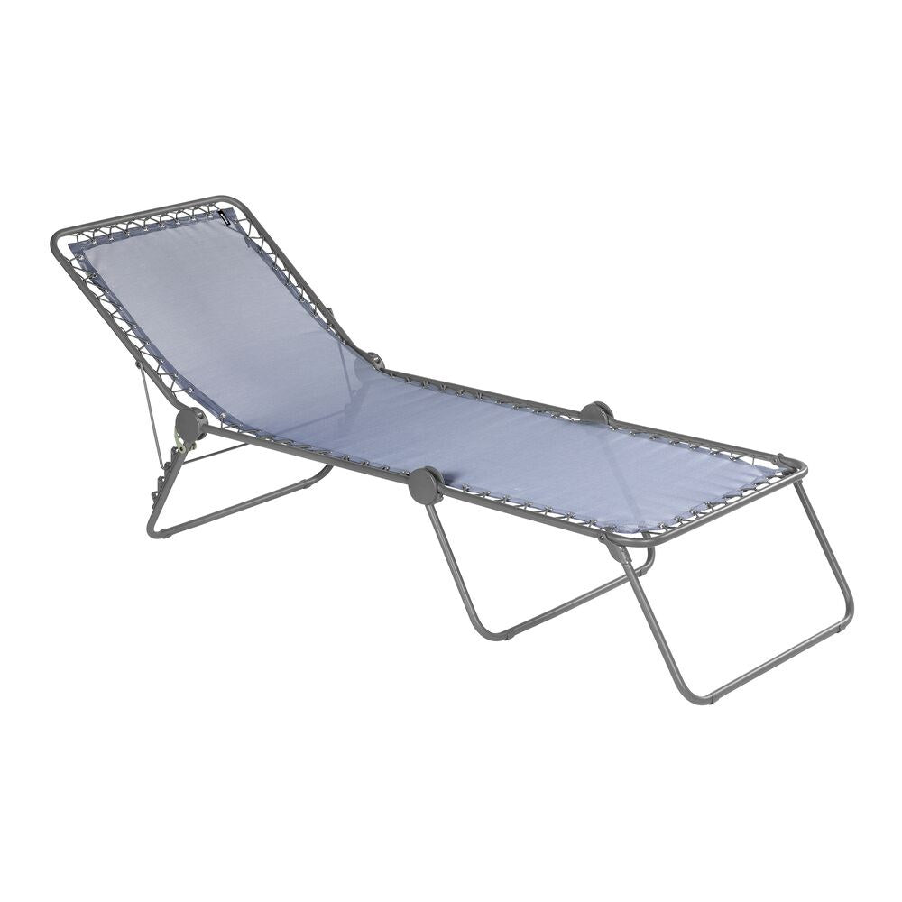 LAFUMA  Liege Siesta ocean titane in Ocean, Blau, Titane, Grau präsentiert im Onlineshop von KAQTU Design AG. Liegestuhl ist von LAFUMA