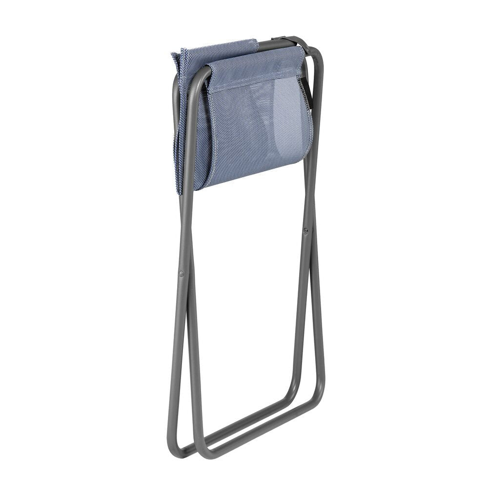 LAFUMA Klappsessel CNO ocean II Gestell titane in Ocean, Blau, Titane, Grau präsentiert im Onlineshop von KAQTU Design AG. Gartenstuhl ist von LAFUMA