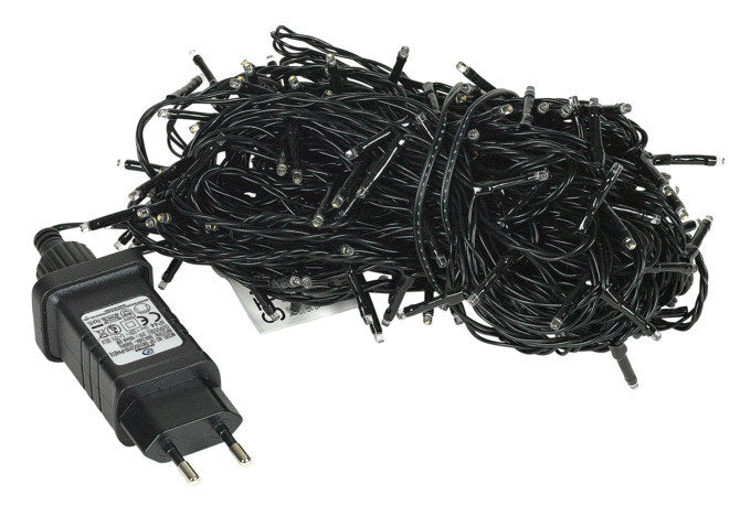 STAR TRADING Lichterkette Micro LED 18 m 180 Lämpchen IP44 schwarzes Kabel in  präsentiert im Onlineshop von KAQTU Design AG. Lampenkette ist von STAR TRADING