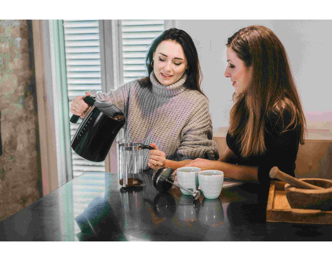MELITTA Wasserkocher Look Aqua DeLuxe in Schwarz präsentiert im Onlineshop von KAQTU Design AG. Wasserkocher ist von MELITTA