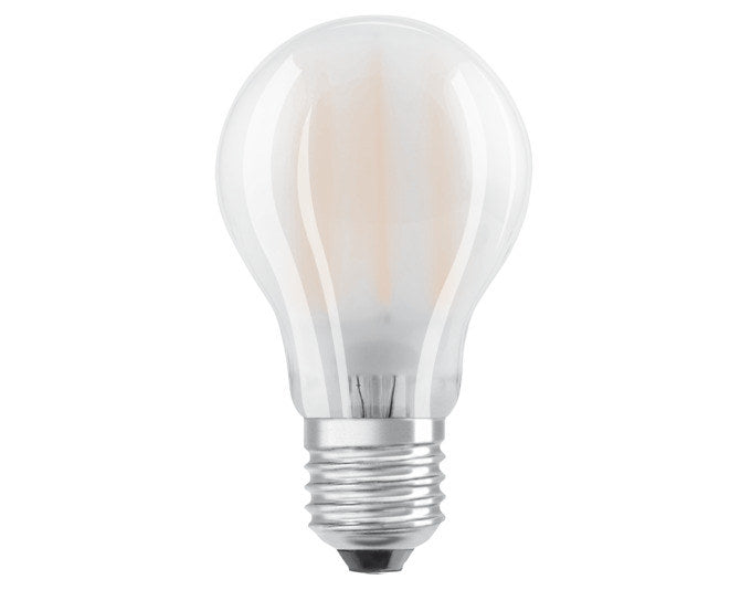 OSRAM LED-Lampe Retrofit Star Classic A E27 7.5W 1055lm frosted Warm White in Matt, Satiniert präsentiert im Onlineshop von KAQTU Design AG. Leuchtmittel ist von OSRAM