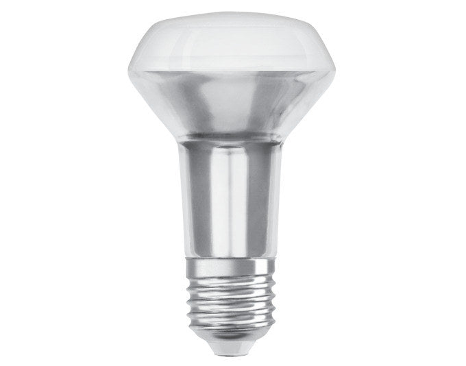 OSRAM LED-Lampe Star R63 E27 4.3W 345lm Warm White in Matt, Satiniert präsentiert im Onlineshop von KAQTU Design AG. Leuchtmittel ist von OSRAM