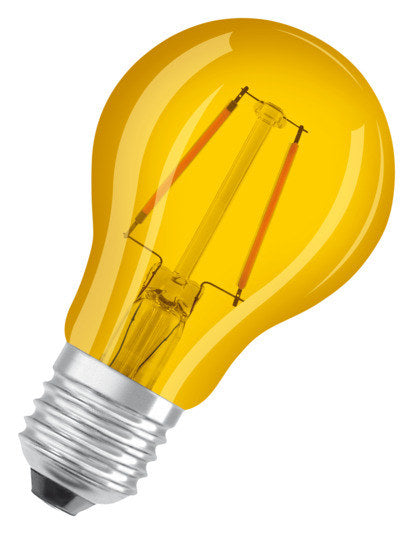 OSRAM LED-Lampe Star Classic A Décor E27 2.5W 235lm clear Yellow in Klar, Transparent, Gelb, 662 präsentiert im Onlineshop von KAQTU Design AG. Leuchtmittel ist von OSRAM
