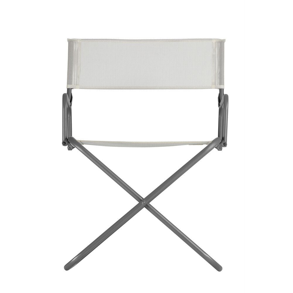 LAFUMA Klappsessel FGX XL seigle II Gestell titane in Seigle, Braun, Titane, Grau präsentiert im Onlineshop von KAQTU Design AG. Gartenstuhl mit Armlehnen ist von LAFUMA